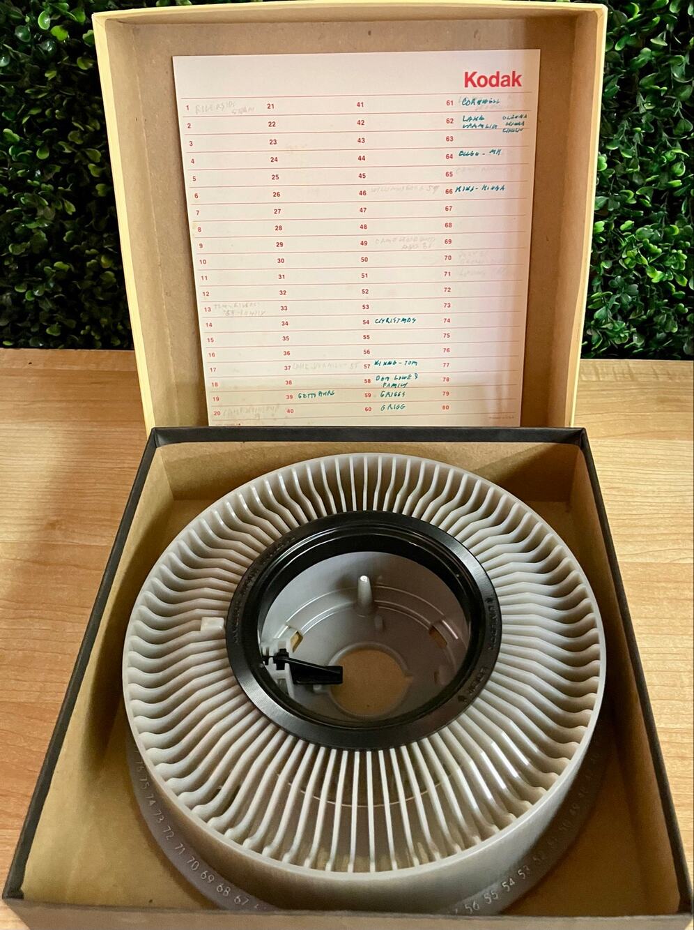 Vintage Kodak Carousel Transvue